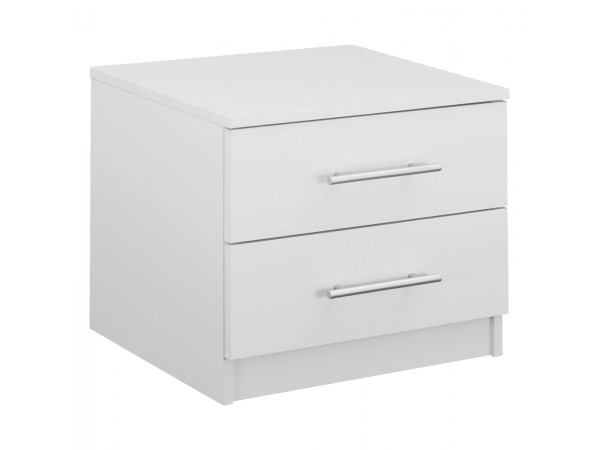 ΚΟΜΟΔΙΝΟ ΜΕΛΑΜΙΝΗΣ CHELSEA HM2220.05 ΛΕΥΚΟ 48x40,5x41,5 εκ.