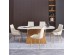 ΣΕΤ ΤΡΑΠΕΖΑΡΙΑΣ 7ΤΜΧ NORDU HM21359 ΚΕΡΑΜΙΚΟ TOP/MDF ΒΑΣΗ--PU ΚΡΕΜ/ΜΕΤΑΛ.ΠΟΔΙΑ