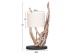 ΕΠΙΤΡΑΠΕΖΙΟ ΦΩΤΙΣΤΙΚΟ BRAMBLE HM4873 DRIFTWOOD & ΛΕΥΚΟ ΚΑΠΕΛΟ Φ28x65Υεκ.