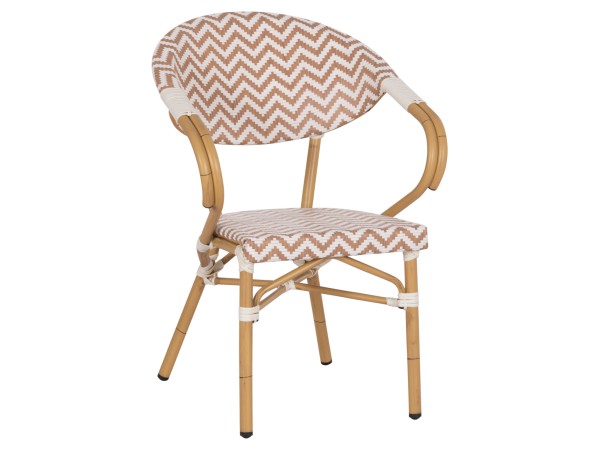 ΠΟΛΥΘΡΟΝΑ BAMBOO LOOK HM5861.03 ΚΑΦΕ-ΛΕΥΚΟ 58.5x58x82Υεκ. ΠΟΛΥΘΡΟΝΑ BAMBOO LOOK HM5861.03 ΚΑΦΕ-ΛΕΥΚΟ 58.5x58x82Υεκ.