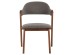 ΚΑΡΕΚΛΑ RIDER HM9734.01 RUBBERWOOD ΣΕ ΚΑΡΥΔΙ-ΥΦΑΣΜΑ ΓΚΡΙ 59x59x83Yεκ.