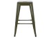 ΣΚΑΜΠΟ ΜΕΣΑΙΟΥ ΥΨΟΥΣ ΜΕΤΑΛΛΙΚΟ MELITA-PRO HM8573.43 DARK OLIVE GREEN 43x43x67Υεκ.