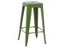 ΣΚΑΜΠΟ ΜΠΑΡ ΜΕΤΑΛΛΙΚΟ MELITA-PRO HM8642.53 ΣΕ LIGHT OLIVE GREEN 43x43x78Υεκ.