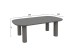 ΤΡΑΠΕΖΙ ΤΡΑΠΕΖΑΡΙΑΣ KIORA HM6597.01 ΓΚΡΙ FIBER CEMENT 200x100x75Υεκ