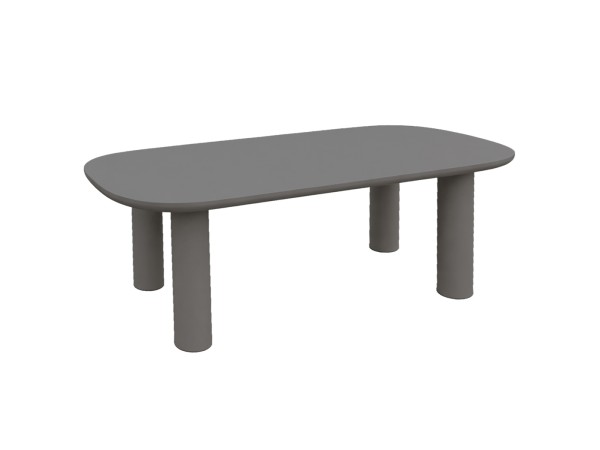 ΤΡΑΠΕΖΙ ΤΡΑΠΕΖΑΡΙΑΣ KIORA HM6597.01 ΓΚΡΙ FIBER CEMENT 200x100x75Υεκ