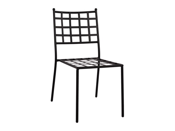 ΜΕΤΑΛΛΙΚΗ ΚΑΡΕΚΛΑ EMERY HM5509 ΣΕ ΜΑΥΡΗ ΑΠΟΧΡΩΣΗ 46x58x88  cm