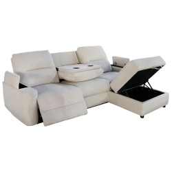 ΚΑΝΑΠΕΣ ΔΕΞΙΑ ΓΩΝΙΑ SYNTHIA HM3308.01R ΑΝΑΚΛΙΣΗ & ΑΠΟΘ.ΧΩΡΟΣ--ΜΠΕΖ 246x159x97Υεκ