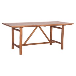 ΤΡΑΠΕΖΙ GROOVE HM9390.01 ΑΠΟ ΞΥΛΟ ΜΑΣΙΦ ΤΕΑΚ 220X100X78Υεκ.