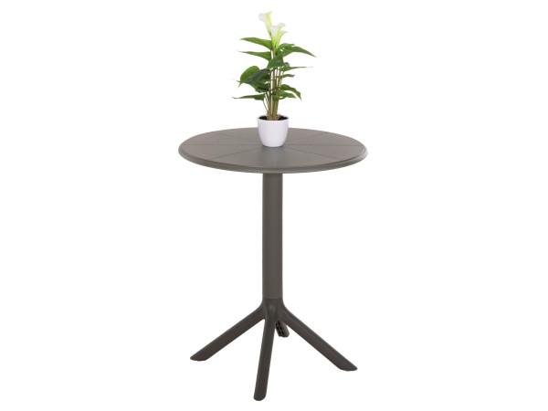 ΤΡΑΠΕΖΙ ΠΟΛΥΠΡΟΠΥΛΕΝΙΟΥ ΣΤΡΟΓΓΥΛΟ TERRIN HM6124.15 OLIVE GREEN Φ60x75Υεκ. ΤΡΑΠΕΖΙ ΠΟΛΥΠΡΟΠΥΛΕΝΙΟΥ ΣΤΡΟΓΓΥΛΟ TERRIN HM6124.15 OLIVE GREEN Φ60x75Υεκ.