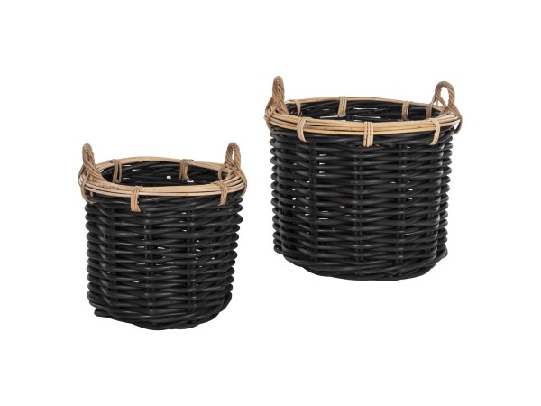 ΣΕΤ 2 ΚΑΛΑΘΙΑ POTTS HM4379 ΜΑΥΡO&ΦΥΣΙΚΟ ΧΡΩΜΑ- CL RATTAN Φ61+Φ45εκ. ΣΕΤ 2 ΚΑΛΑΘΙΑ POTTS HM4379 ΜΑΥΡO&ΦΥΣΙΚΟ ΧΡΩΜΑ- CL RATTAN Φ61+Φ45εκ.