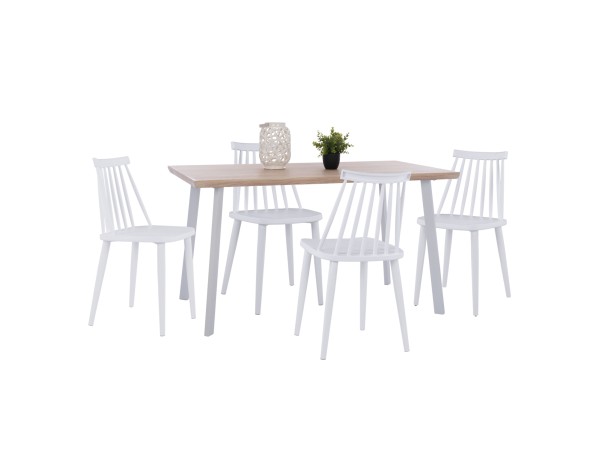 ΣΕΤ ΤΡΑΠΕΖΑΡΙΑΣ 5ΤΜΧ OFIRA HM10634 MDF TOP ΣΕ SONAMA--ΛΕΥΚΕΣ ΚΑΡΕΚΛΕΣ ΣΕΤ ΤΡΑΠΕΖΑΡΙΑΣ 5ΤΜΧ OFIRA HM10634 MDF TOP ΣΕ SONAMA--ΛΕΥΚΕΣ ΚΑΡΕΚΛΕΣ