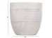 ΣΕΤ 4ΤΜΧ ΓΛΑΣΤΡΕΣ ΣΤΡΟΓΓΥΛΕΣ ΣΕΙΡΑ GARDENER HM4719 FIBERCLAY-ΧΡΩΜΑ CEMENT Φ44x43Υεκ