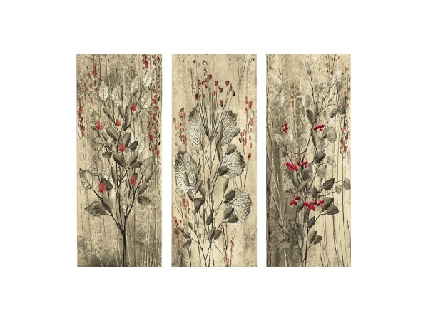 ΠΙΝΑΚΑΣ ΤΡΙΠΤΥΧΟ MDF RED FLOWERS AND BERRIES HM7204.01 60x50x0,3 εκ. ΠΙΝΑΚΑΣ ΤΡΙΠΤΥΧΟ MDF RED FLOWERS AND BERRIES HM7204.01 60x50x0,3 εκ.