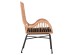 ΠΟΛΥΘΡΟΝΑ ΣΤΥΛ ΜΠΕΡΖΕΡΑΣ ALLEGRA HM5704.11 P.E.RATTAN ΜΠΕΖ-ΜΑΥΡΟ ΜΕΤΑΛΛΟ 66x59x90Υεκ.