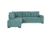 ΚΑΝΑΠΕΣ ΚΡΕΒΑΤΙ JADE HM3144.04L ΑΡΙΣΤΕΡΗ ΓΩΝΙΑ ΒΕΡΑΜΑΝ ΒΕΛΟΥΔΟ 250x80-180x73-88Υεκ.