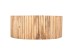 ΤΡΑΠΕΖΙ ΣΑΛΟΝΙΟΥ ΣΤΡΟΓΓΥΛΟ COOTER HM9862 ΚΛΑΔΙΑ TEAK-ΦΥΣΙΚΟ Φ100x40Υεκ.