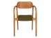 ΠΟΛΥΘΡΟΝΑ OSLO HM9636.05 ΞΥΛΟ TEAK ΦΥΣΙΚΟ & ΠΡΑΣΙΝΟ ΣΧΟΙΝΙ 55x54x80Yεκ.