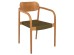 ΠΟΛΥΘΡΟΝΑ OSLO HM9636.05 ΞΥΛΟ TEAK ΦΥΣΙΚΟ & ΠΡΑΣΙΝΟ ΣΧΟΙΝΙ 55x54x80Yεκ.
