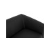 ΚΑΝΑΠΕΣ 3ΘΕΣΙΟΣ KIANA HM3122.31 ΜΕ ΜΑΥΡΟ PU 180x75x71 εκ.