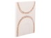 ΠΙΝΑΚΑΣ ΟΡΘΟΓΩΝΙΟΣ ΣΕΙΡΑ SANTORINI HM4535 MDF ΥΠΟΛΕΥΚΟ ΧΡΩΜΑ-ΔΙΑΚΟΣΜΗΣΗ ΜΠΕΖ 48x4,5(πάχος)x60Υεκ.