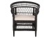 ΠΟΛΥΘΡΟΝΑ MALAWI HM9635.03 ΞΥΛΟ ΜΑΟΝΙ ΜΕ RATTAN ΜΑΥΡΟ-ΛΕΥΚΟ ΜΑΞΙΛΑΡΙ 80x70x86Υεκ.