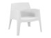 ΠΟΛΥΘΡΟΝΑ ΠΟΛΥΠΡΟΠΥΛΕΝΙΟΥ LOUNGE SLEEK HM6365.01 ΛΕΥΚΟ 62,5x48,5x73Υεκ.