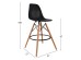 ΣΚΑΜΠΟ ΜΠΑΡ RENATA HM0173.02 ΜΑΥΡΟ 47x50x108Υ εκ.