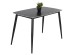 ΤΡΑΠΕΖΙ RAVEN HM9854.02 ΚΕΡΑΜΙΚΟ TOP ΜΑΥΡΟ ΜΑΡΜΑΡΟ-ΜΑΥΡΟ ΜΕΤΑΛΛΟ 120x70x73Υεκ.