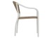 ΠΟΛΥΘΡΟΝΑ ΑΛΟΥΜΙΝΙΟΥ ΛΕΥΚΟ ΜΕ PE RATTAN WICKER HM5856.01 57x63x80Yεκ. ΠΟΛΥΘΡΟΝΑ ΑΛΟΥΜΙΝΙΟΥ ΛΕΥΚΟ ΜΕ PE RATTAN WICKER HM5856.01 57x63x80Yεκ.