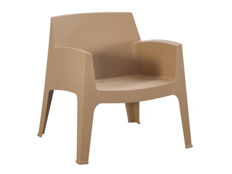 ΠΟΛΥΘΡΟΝΑ ΠΟΛΥΠΡΟΠΥΛΕΝΙΟΥ LOUNGE SLEEK HM6365.03 CAPPUCCINO 62,5x48,5x73Υεκ.