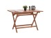 ΤΡΑΠΕΖΙ ΠΤΥΣΣΟΜΕΝΟ ΟΡΘΟΓΩΝΙΟ ERIS HM18117 ΞΥΛΟ TEAK--ΦΥΣΙΚΟ 120x70x76Υεκ.