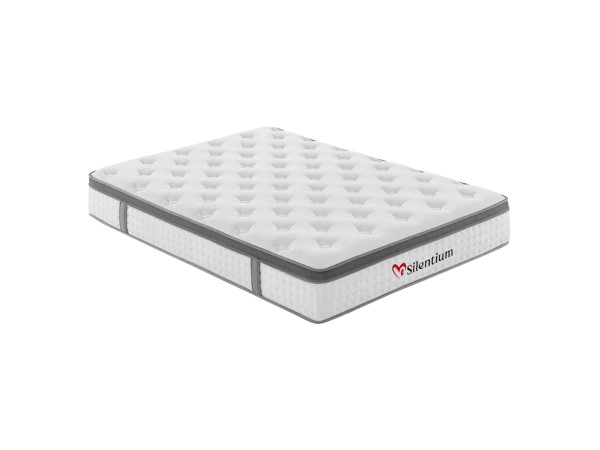 ΣΤΡΩΜΑ ΔΙΠΛΟ SILENTIUM HM749.05 POCKET SPRINGS--ΛΕΥΚΟ 150x200x30Υεκ. ΣΤΡΩΜΑ ΔΙΠΛΟ SILENTIUM HM749.05 POCKET SPRINGS--ΛΕΥΚΟ 150x200x30Υεκ.