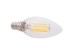 ΛΑΜΠΤΗΡΑΣ LED FILAMENT 4W E14 3000K ΔΙΑΦΑΝΟΣ DIMMABLE HM4048.01 ΛΑΜΠΤΗΡΑΣ LED FILAMENT 4W E14 3000K ΔΙΑΦΑΝΟΣ DIMMABLE HM4048.01