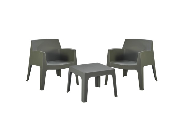 ΣΕΤ LOUNGE 3ΤΜΧ SLEEK HM21274.05 DARK OLIVE GREEN ΠΟΛΥΠΡΟΠΥΛΕΝΙΟ ΣΕΤ LOUNGE 3ΤΜΧ SLEEK HM21274.05 DARK OLIVE GREEN ΠΟΛΥΠΡΟΠΥΛΕΝΙΟ