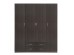 ΝΤΟΥΛΑΠΑ 4ΦΥΛΛΗ ΜΕ 2 ΣΥΡΤΑΡΙΑ AZALEA 200x55.5x180Υ εκ. HM353.01 ZEBRANO