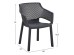 ΠΟΛΥΘΡΟΝΑ ΠΟΛΥΠΡΟΠΥΛΕΝΙΟΥ PEGGY HM6368.02 ΜΑΥΡΟ 60x55x79Υεκ
