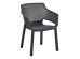 ΠΟΛΥΘΡΟΝΑ ΠΟΛΥΠΡΟΠΥΛΕΝΙΟΥ PEGGY HM6368.02 ΜΑΥΡΟ 60x55x79Υεκ