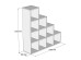 ΒΙΒΛΙΟΘΗΚΗ ΜΕΛΑΜΙΝΗΣ SCALE SONΟMA 120x30x123,6Υεκ.HM9238.12 ΒΙΒΛΙΟΘΗΚΗ ΜΕΛΑΜΙΝΗΣ SCALE SONΟMA 120x30x123,6Υεκ.HM9238.12