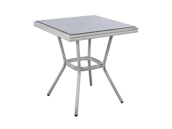ΤΡΑΠΕΖΙ ΑΛΟΥΜΙΝΙΟΥ HARLOW 70X70X76 BAMBOO LOOK HM5568.01 ΛΕΥΚΗ ΠΑΤΙΝΑ ΜΕ ΓΥΑΛΙ ΤΡΑΠΕΖΙ ΑΛΟΥΜΙΝΙΟΥ HARLOW 70X70X76 BAMBOO LOOK HM5568.01 ΛΕΥΚΗ ΠΑΤΙΝΑ ΜΕ ΓΥΑΛΙ