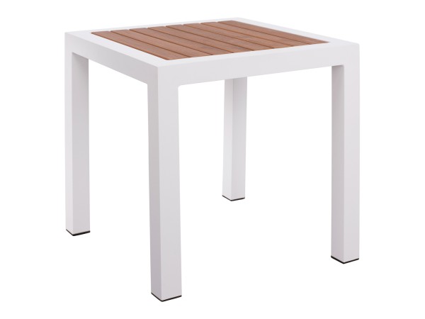ΤΡΑΠΕΖΙ ΑΛΟΥΜΙΝΙΟΥ SABRA HM5403.01 ΛΕΥΚΟ ΜΕ POLYWOOD 45Χ45Χ45,5 εκ. ΤΡΑΠΕΖΙ ΑΛΟΥΜΙΝΙΟΥ SABRA HM5403.01 ΛΕΥΚΟ ΜΕ POLYWOOD 45Χ45Χ45,5 εκ.