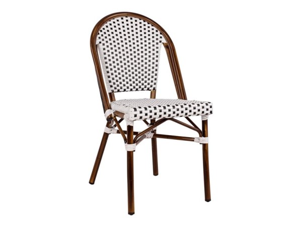 ΚΑΡΕΚΛΑ BISTRO ΑΛΟΥΜΙΝΙΟΥ BAMBOO LOOK ΜΕ ΛΕΥΚΟ-ΜΑΥΡΟ RATTAN HM5566.01 45x54x90Υεκ. ΚΑΡΕΚΛΑ BISTRO ΑΛΟΥΜΙΝΙΟΥ BAMBOO LOOK ΜΕ ΛΕΥΚΟ-ΜΑΥΡΟ RATTAN HM5566.01 45x54x90Υεκ.