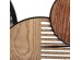 ΚΑΘΡΕΠΤΗΣ ΤΟΙΧΟΥ ΣΤΡΟΓΓΥΛΟΣ DAVION HM4217 MDF-BLACK METAL 123x5x63Υεκ.
