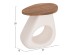 ΒΟΗΘΗΤΙΚΟ ΤΡΑΠΕΖΙ AIDA HM4692.02 FIBER CEMENT ΛΕΥΚΟ--ΞΥΛΟ TEAK TOP 47x60x59Υεκ