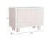 ΜΠΟΥΦΕΣ ΣΕΙΡΑ SANTORINI HM18048 MDF ΣΕ ΥΠΟΛΕΥΚΟ ΧΡΩΜΑ-3 ΣΥΡΤΑΡΙΑ & 2 ΠΟΡΤΕΣ 120x38x80Υεκ.