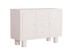 ΜΠΟΥΦΕΣ ΣΕΙΡΑ SANTORINI HM18048 MDF ΣΕ ΥΠΟΛΕΥΚΟ ΧΡΩΜΑ-3 ΣΥΡΤΑΡΙΑ & 2 ΠΟΡΤΕΣ 120x38x80Υεκ.