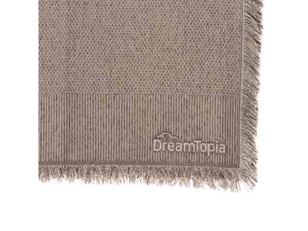 ΡΙΧΤΑΡΙ ME ΚΡΟΣΙΑ DREAMTOPIA HM12165.01 ΣΕ ΑΝΟΙΧΤΟ ΚΑΦΕ ΧΡΩΜΑ 295X170εκ.