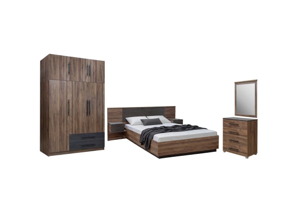 ΣΕΤ ΚΡΕΒΑΤΟΚΑΜΑΡΑΣ 5ΤΜΧ CARYS HM10888.11 ΜΕΛΑΜΙΝΗ ΣΕ ΚΑΡΥΔΙ ΣΕΤ ΚΡΕΒΑΤΟΚΑΜΑΡΑΣ 5ΤΜΧ CARYS HM10888.11 ΜΕΛΑΜΙΝΗ ΣΕ ΚΑΡΥΔΙ