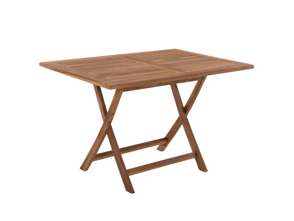 ΤΡΑΠΕΖΙ ΤΡΑΠΕΖΑΡΙΑΣ KENDALL ΠΤΥΣΣΟΜΕΝΟ HM9542 TEAK ΣΕ ΦΥΣΙΚΟ ΧΡΩΜΑ 120x80x75Yεκ.