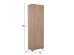 ΠΑΠΟΥΤΣΟΘΗΚΗ-ΝΤΟΥΛΑΠΑ CLUSE HM2403.20 ΜΕΛΑΜΙΝΗ SONAMA OAK ΧΡΩΜΑ 60Χ37Χ186,5Υεκ. ΠΑΠΟΥΤΣΟΘΗΚΗ-ΝΤΟΥΛΑΠΑ CLUSE HM2403.20 ΜΕΛΑΜΙΝΗ SONAMA OAK ΧΡΩΜΑ 60Χ37Χ186,5Υεκ.