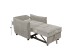 ΠΟΛΥΘΡΟΝΑ-ΚΡΕΒΑΤΙ ORYN HM3307.03 ΜΠΕΖ ΥΦΑΣΜΑ 89x85x84Υεκ. ΠΟΛΥΘΡΟΝΑ-ΚΡΕΒΑΤΙ ORYN HM3307.03 ΜΠΕΖ ΥΦΑΣΜΑ 89x85x84Υεκ.